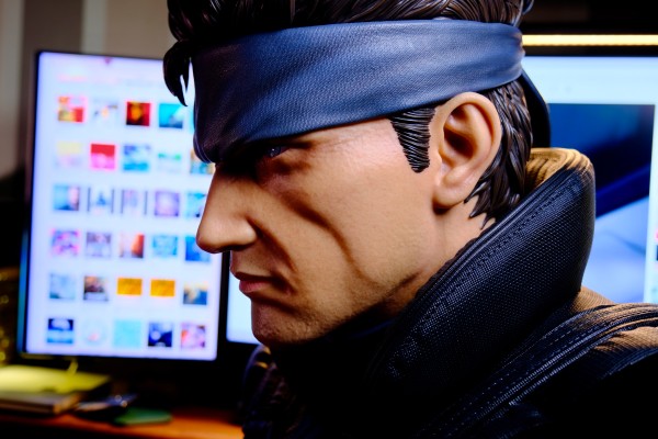 潜龙谍影 索利德·斯内克 等比例胸像