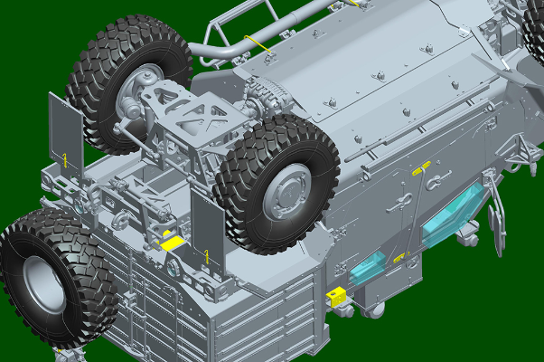 1/35装甲车辆系列 美国M1245A1 M-ATV特种作战装甲车