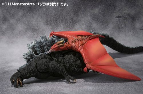 S.H.MonsterArts 哥斯拉大战机械哥斯拉2 烈焰拉顿
