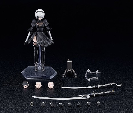 figma#643 尼尔：自动人形（动画版） 2B（寄叶二号B型）