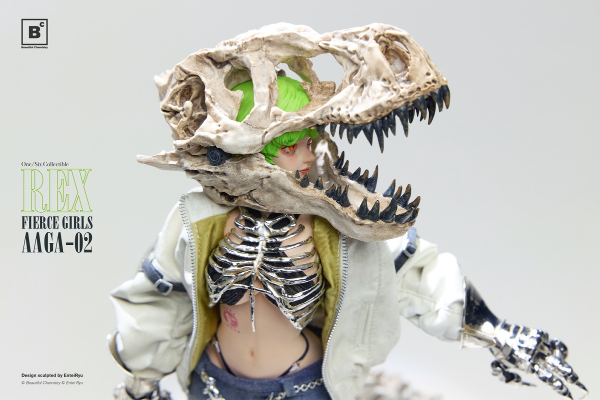 凶猛少女系列 BONEGIRL 1/6可动人偶 雇佣枪兵 雷克斯