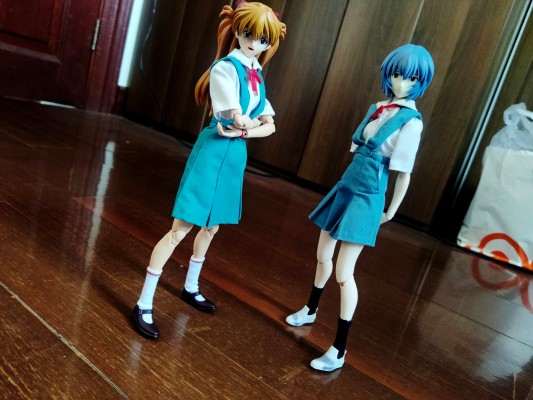 REAL ACTION HEROES-499 EVA破 绫波丽 制服版(EVA)