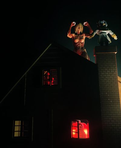 一番赏 进击的巨人 ～墙外的世界～ 最终奖 艾伦（巨人） ~巨木森林 决战~ MEGAIMPACT