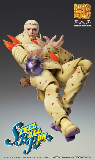 超像可动 JOJO的奇妙冒险 第七部 飙马野郎  威卡毕博