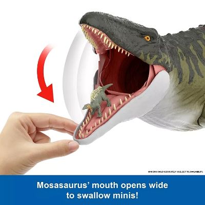 侏罗纪世界重生超级巨型沧龙可动模型