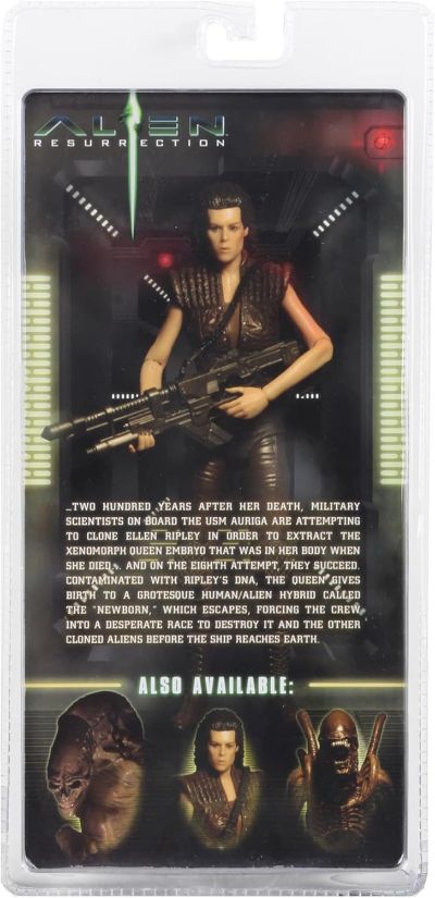 NECA 异形系列 - 7英寸可动人偶 - 第14弹 《异形4：复活》蕾普莉8号