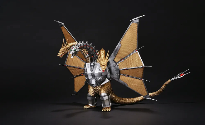 一番赏《哥斯拉VS王者基多拉》～超级巨龙怪兽・王者基多拉～B赏 机械基多拉 MAGNUVICS