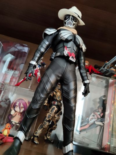 REAL ACTION HEROES No.708 假面骑士Ｗ（ダブル）&假面骑士×假面骑士欧斯＆ダブル ｆｅａｔ．スカル ＭＯＶＩＥ大戦ＣＯＲＥ 假面骑士スカル Ver.2.0 