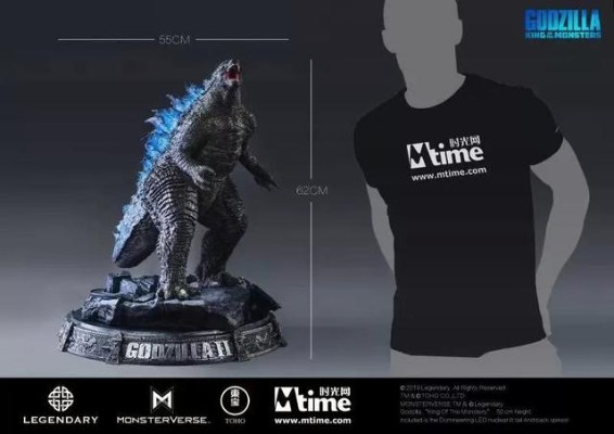 时光网 《哥斯拉2：怪兽之王》 哥斯拉2019雕像