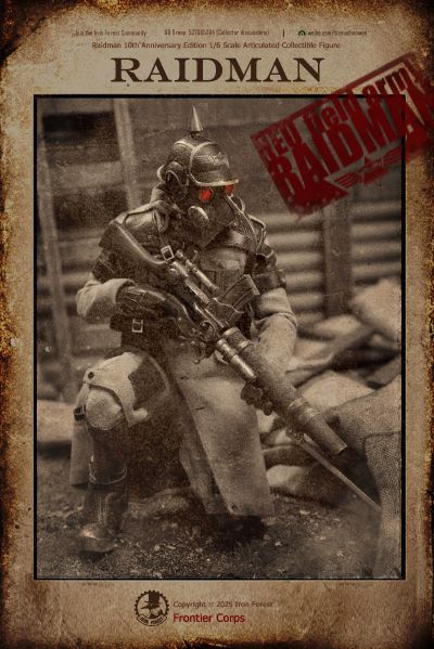 突击者十周年纪念款 边疆系列：新欧洲同盟野战军突击者 1/6可动兵人