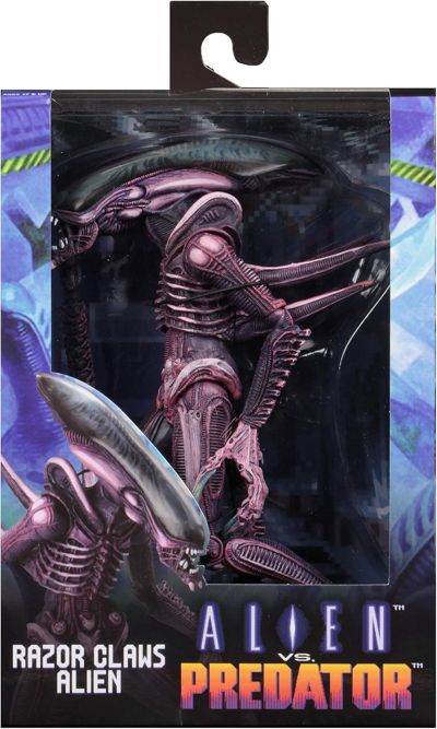 NECA-异形大战铁血战士街机版-剃刀爪异形