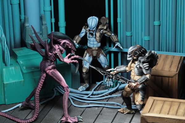NECA-异形大战铁血战士街机版-剃刀爪异形