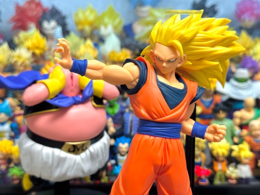 龙珠Z MATCH MAKERS  魔人布欧（大战超级赛亚人3孙悟空）