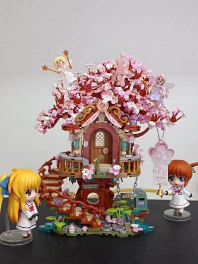 迷你黏土人 魔法少女奈叶MOVIE 1st 高町奈叶 School Uniform 