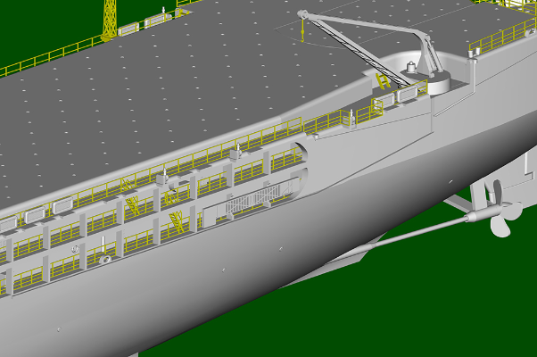 编号：05636 1/350 世界战舰系列 法国海军贞德号直升机母舰1964
