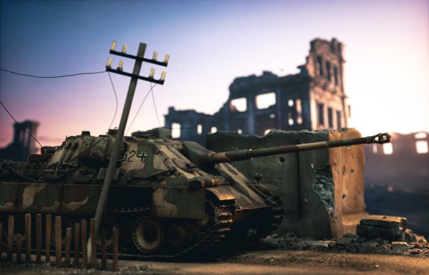 1/35 德国重型坦克歼击车 Sd.Kfz.173 “猎豹” G1型