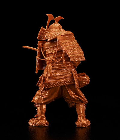 PLAMAX 镰仓时代的盔甲武士 黄金之装 金色版/白银之装 银色版/赤铜之装 铜色版