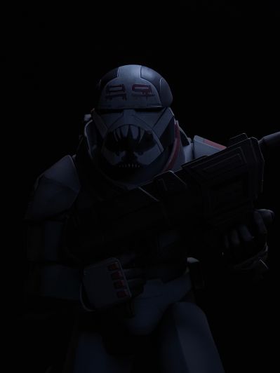 ARTFX 星球大战：异等小队 清障王 异等小队