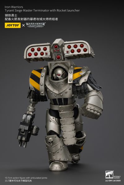 战锤：荷鲁斯之乱 钢铁勇士 配备火箭发射器的暴君攻城大师终结者