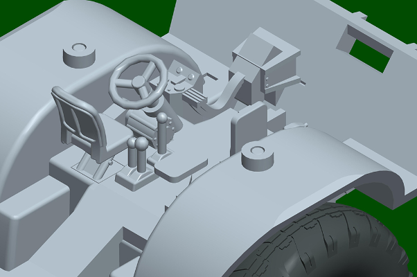 编号：07442 1/72 装甲车辆系列 美国LAV-150型轮式装甲车90mm炮
