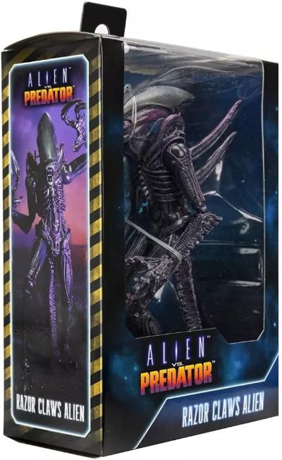 异形大战铁血战士 - 蛛网异形 7 英寸比例可动人偶（电影配色）