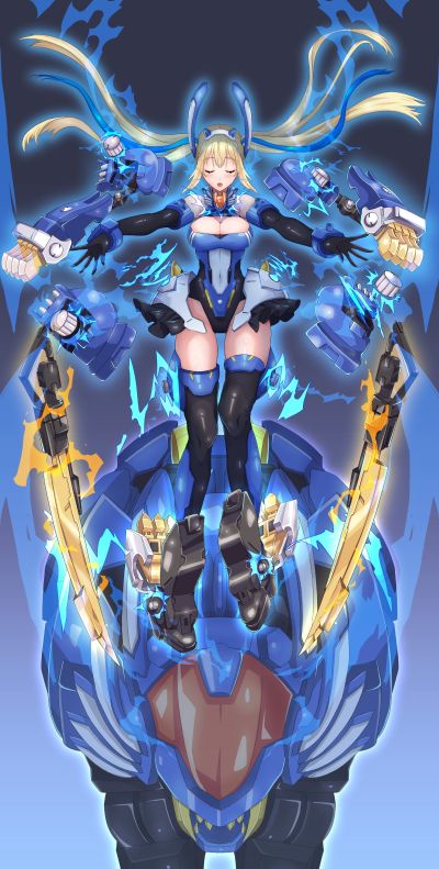 MV-01 斩山碧 与 超重剑长牙狮