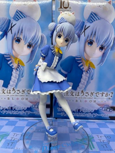 请问您今天要来点兔子吗？BLOOM Trio-Try-iT人偶—智乃·美式餐厅款—