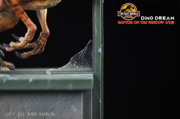 侏罗纪公园2 迷失的世界 窗台迅猛龙