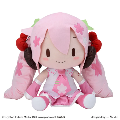 樱花未来  Fuwa Petit 可爱软绵绵玩偶 超大尺寸