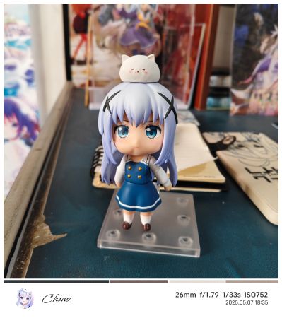粘土人#2519 请问您今天要来点兔子吗？BLOOM 香风智乃 冬季校服