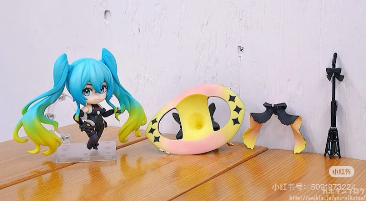 粘土人#2477-b 初音未来GT计划 赛车未来2024 异色版