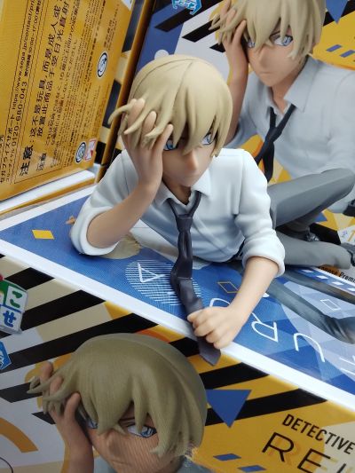 名侦探柯南 小坐系列奖品人偶 “降谷零”～躺卧造型～