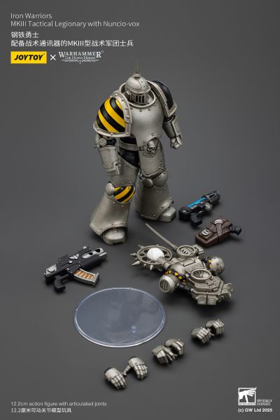 战锤：荷鲁斯之乱 钢铁勇士 配备战术通讯器的MKIII型战术军团士兵