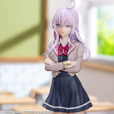不时用俄语小声说真心话的邻桌艾莉同学动画版 Luminasta “艾莉”校服
