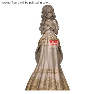 五等分的新娘＊ 中野三玖珍藏人偶 五等分的新娘动画原稿展造型