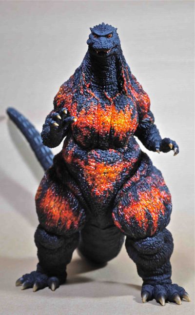 30CM 红莲哥斯拉 香港上陆 闭口版