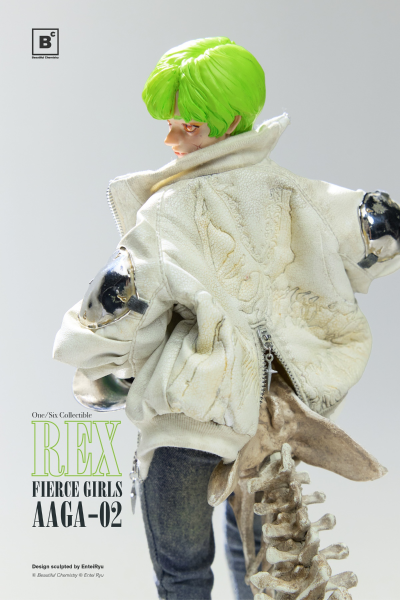 凶猛少女系列 BONEGIRL 1/6可动人偶 雇佣枪兵 雷克斯
