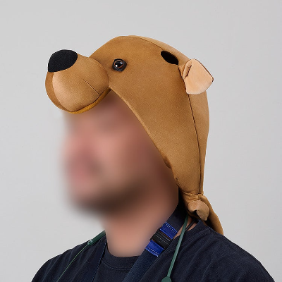 鹿乃子乃子乃子虎视眈眈 大玩偶装 毛绒玩偶 鹿乃子乃子