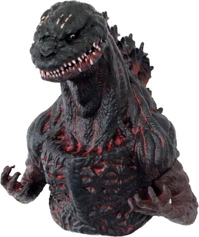 磁吸式哥斯拉胸像升级版 2016