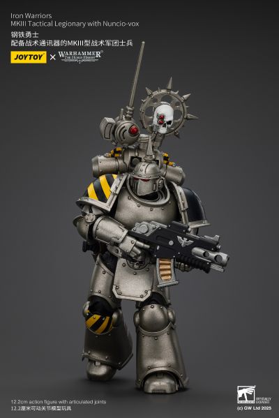 战锤：荷鲁斯之乱 钢铁勇士 配备战术通讯器的MKIII型战术军团士兵