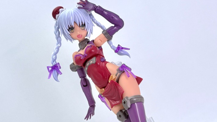 机甲少女 猩红魔鹫 旗袍