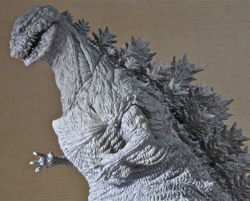 23cm 新哥斯拉 树脂模型