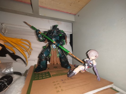 战锤系列 “荷鲁斯之乱” 阿尔法军团 阿尔法瑞斯，第二十军团基因原体