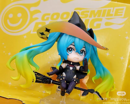 粘土人#2477-b 初音未来GT计划 赛车未来2024 异色版