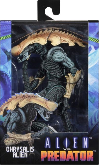 NECA - 异形大战铁血战士（街机版）- 7英寸比例可动人偶 - 蛹化异形