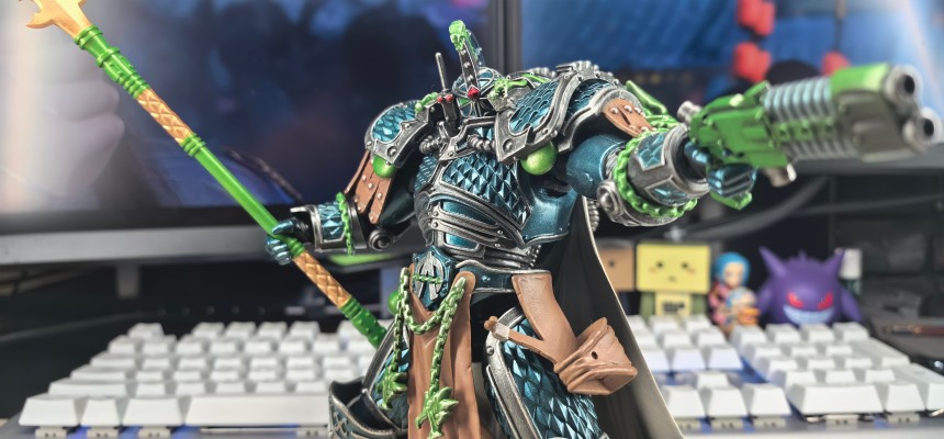 战锤系列 “荷鲁斯之乱” 阿尔法军团 阿尔法瑞斯，第二十军团基因原体