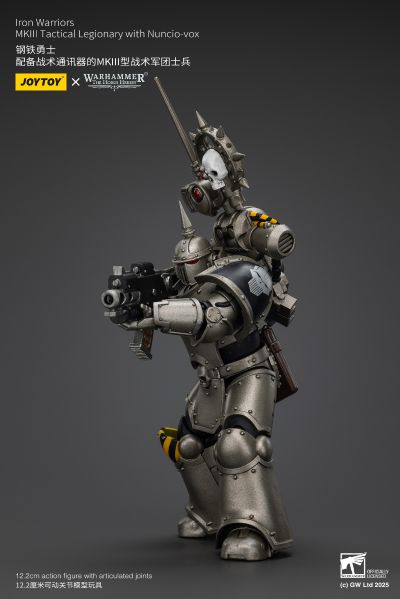 战锤：荷鲁斯之乱 钢铁勇士 配备战术通讯器的MKIII型战术军团士兵