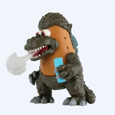哥斯拉 爆豆土豆先生 4英寸人偶