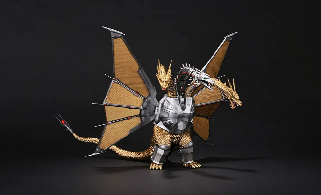 一番赏《哥斯拉VS王者基多拉》～超级巨龙怪兽・王者基多拉～B赏 机械基多拉 MAGNUVICS