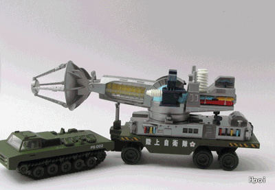 特摄转轮系列 No.015 山达大战盖拉 杀兽光线车